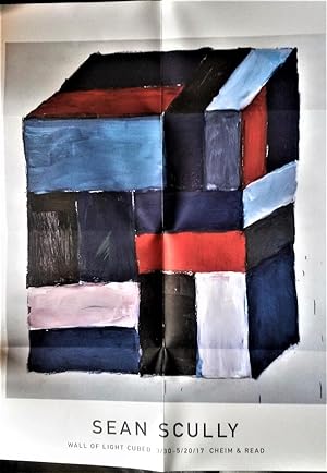 Wall of Light Curbed (exhibition poster/announcement for Sean Scully)