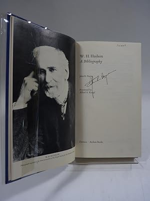 Seller image for W. H. Hudson. A Bibliography. Foreword by Alfred A. Knopf. First published for sale by Libreria de Antano (ILAB & ABA Members)