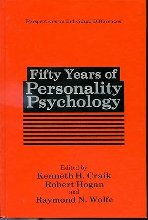 Seller image for Fifty Years of Personality Psychology for sale by Librairie Le Nord