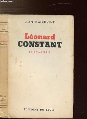 Imagen del vendedor de LEONARD CONSTANT 1880-1923 a la venta por Le-Livre