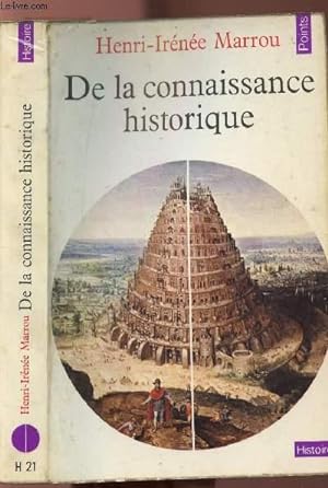 Imagen del vendedor de DE LA CONNAISSANCE HISTORIQUE - COLLECTION POINTS HISTOIRE NH21 a la venta por Le-Livre