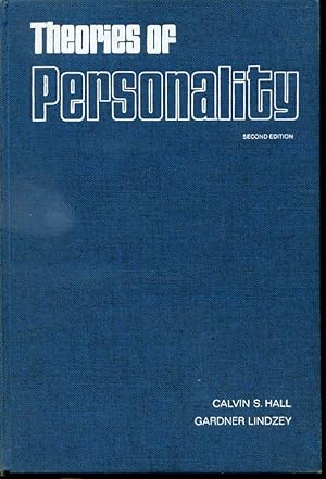Bild des Verkufers fr Theories of Personality - Second Edition zum Verkauf von Librairie Le Nord
