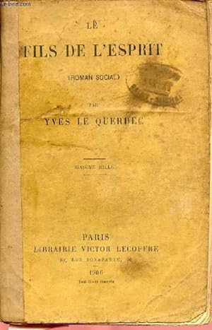 Seller image for LE FILS DE L'ESPRIT for sale by Le-Livre