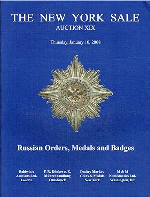 Baldwins January 2008 The New York Sale - Russian Orders, Medals & Badges