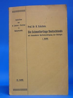 Bild des Verkufers fr Die Schmetterlinge Deutschlands - mit besonderer Bercksichtigung ihrer Biologie zum Verkauf von Buch- und Kunsthandlung Wilms Am Markt Wilms e.K.