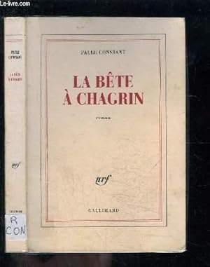 Image du vendeur pour LA BETE A CHAGRIN mis en vente par Le-Livre