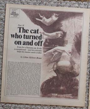Seller image for STAR WEEKLY Novel - THE CAT WHO TURNED ON AND OFF PART 2 / Conclusion (STAR WEEKLY NOVEL AUGUST 9 1969); for sale by Comic World