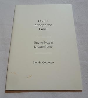 Immagine del venditore per On the Xenophone Label venduto da Test Centre Books