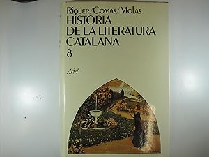 Imagen del vendedor de HISTRIA DE LA LITERATURA CATALANA. PART MODERNA. VOL. 8 a la venta por Costa LLibreter