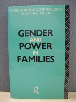 Bild des Verkufers fr Gender and Power in Families zum Verkauf von PsychoBabel & Skoob Books