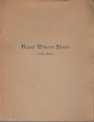 Imagen del vendedor de August Wilhelm Iffland erteilt Eizes. Faksimile eines handschriftlichen Briefes. a la venta por Antiquariat Carl Wegner