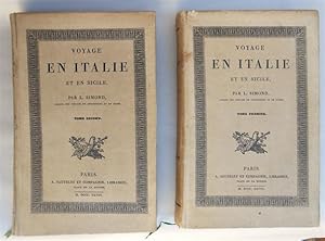 Voyage en Italie et en Sicile. 2 vol.