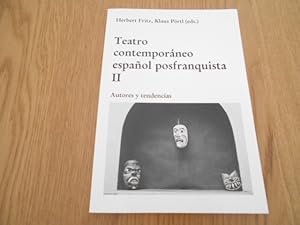 Seller image for Teatro contemporneo espaol posfranquista II. Autores y tendencias. for sale by Librera Camino Bulnes