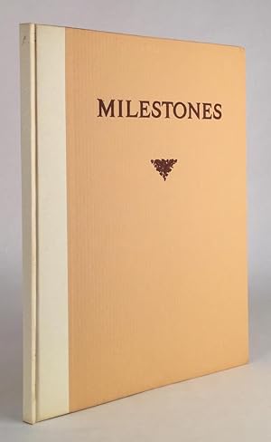 Milestones Marking Three Quarters of a Century of Achievement: 1853-1928