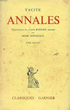 Seller image for ANNALES, TOME II for sale by Le-Livre