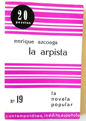 Seller image for LA ARPISTA for sale by Librera Salvalibros Express