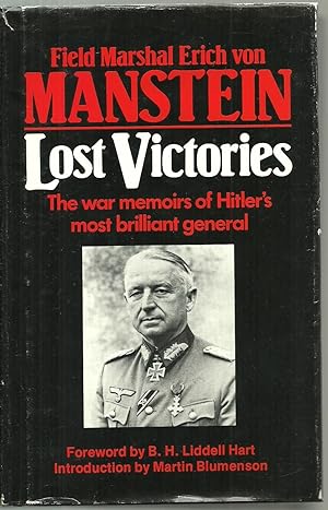 Immagine del venditore per Lost Victories: The war memoirs of Hitler's most brilliant general venduto da Sabra Books