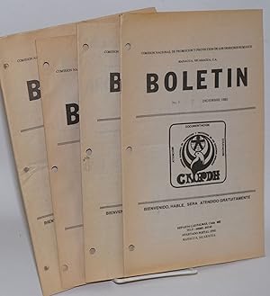 Boletín [four issues]