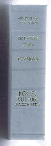 Parliamentary Debates (Hansard). Fifth Series - Vol. 961. House of Commons Official Report. Sessi...