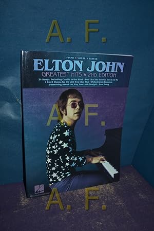 Imagen del vendedor de Piano - Vocal - Guitar. Elton John, Greatest Hits 2nd Edition, 24 Songs,. a la venta por Antiquarische Fundgrube e.U.