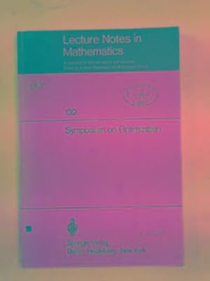 Seller image for Symposium on Optimization, held in Nice, June 29th - July 5th, 1969 for sale by Cotswold Internet Books