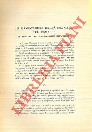 Gli elementi della civiltà pregallica nel Comasco e la profluenza dell'incenso arabico nell'antic...