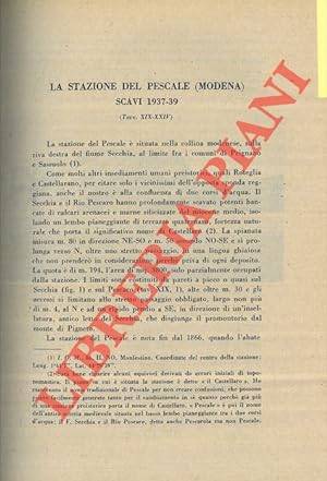 La stazione del Pescale (Modena) . Scavi 1937-39.