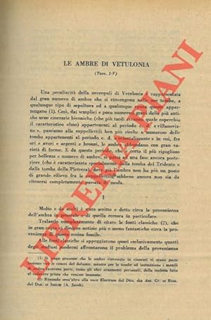 Le ambre di Vetulonia.