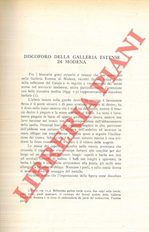 Discoforo della Galleria Estense di Modena.