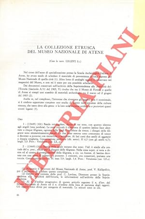 Seller image for La collezione etrusca del Museo Nazionale di Atene. for sale by Libreria Piani