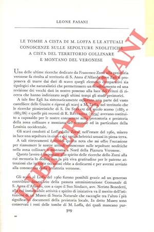 Le tombe a cista di M. Loffa e le attuali conoscenze sulle sepolture neolitiche a cista del terri...