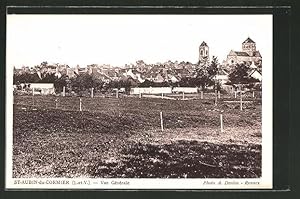 Carte postale St.-Aubin-du-Cormier, vue générale