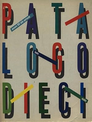 Seller image for Il Patalogo Dieci. Teatro - Annuario 1987 dello spettacolo for sale by Librodifaccia