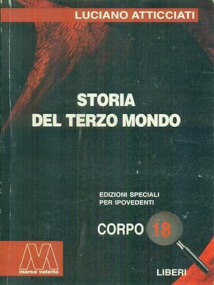 Bild des Verkufers fr Storia del terzo mondo zum Verkauf von Librodifaccia