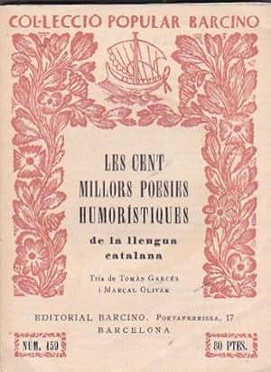 Bild des Verkufers fr Les cent millor poesies humorstiques de la llengua catalana zum Verkauf von LIBRERA GULLIVER