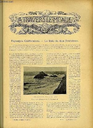 Bild des Verkufers fr A TRAVERS LE MONDE N 48 - Paysages californiens - La baie de San Francisco, Un chemin de fer allemand vers le Tchad, Les fouilles de Timgad, Les amricains aux Philippines, L'expdition prochaine du capitaine Amundsen au Pole magntique zum Verkauf von Le-Livre