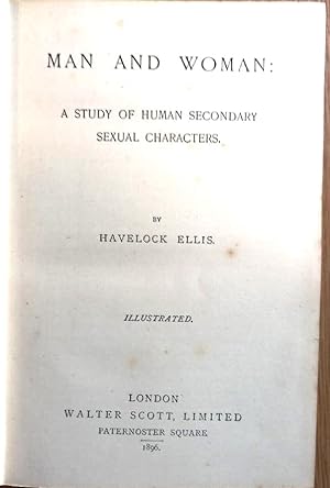 MAN AND WOMAN: A Study of Human Secondary Characteristics
