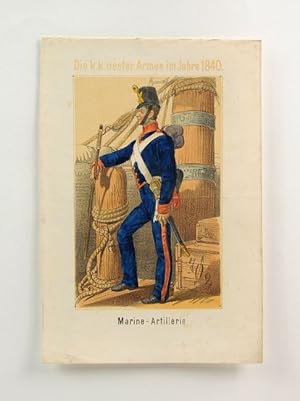 Die k. k. oester. Armee 1840. Marine-Artillerie.