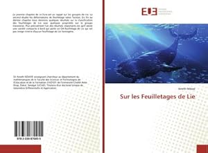 Seller image for Sur les Feuilletages de Lie for sale by AHA-BUCH GmbH