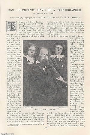 Seller image for Thomas Carlyle ; Sir John Herschel ; Robert Browning ; Charles Darwin & others : How Celebrities have been Photographed. Illustrated Photographs by J. M. Cameron and H. H. Cameron. An original article from the Windsor Magazine, 1895. for sale by Cosmo Books