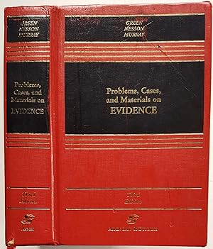 Seller image for Problems, Cases, and Materials on Evidence (Third Edition) for sale by Shoestring Collectibooks