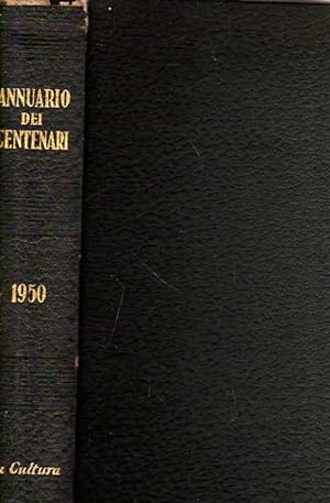Annuario dei centenari. 1950.