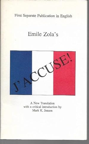 Seller image for Emile Zola's J'accuse!: A New Translation for sale by Bookfeathers, LLC