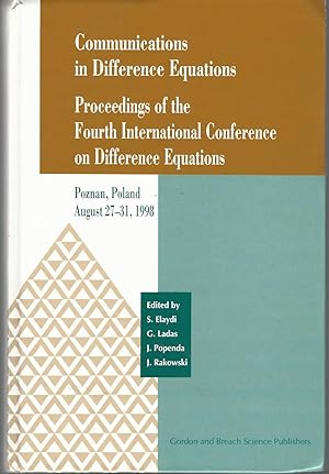 Imagen del vendedor de Communications in Difference Equations: Proceedings of the Fourth International Conference on Difference Equations a la venta por Lavendier Books