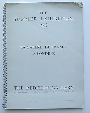 Imagen del vendedor de The Summer Exhibition 1962 incorperating La Galerie de France  Londres. a la venta por Roe and Moore