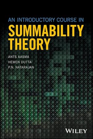 Seller image for Introductory Course in Summability Theory for sale by GreatBookPrices