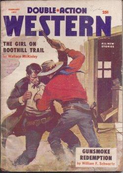 Seller image for DOUBLE-ACTION WESTERN: February, Feb. 1957 for sale by Books from the Crypt