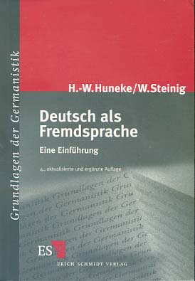 Bild des Verkufers fr Deutsch als Fremdsprache : eine Einfhrung. von und Wolfgang Steinig / Grundlagen der Germanistik ; 34 zum Verkauf von Versandantiquariat Ottomar Khler