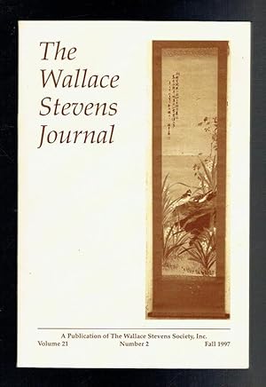 Image du vendeur pour The Wallace Stevens Journal Volume 21 Number 2 Fall 1997 mis en vente par Sonnets And Symphonies