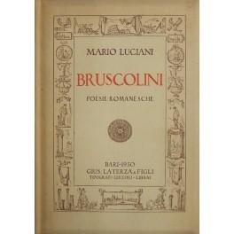 Seller image for Bruscolini. Poesie romanesche for sale by Libreria Antiquaria Giulio Cesare di Daniele Corradi